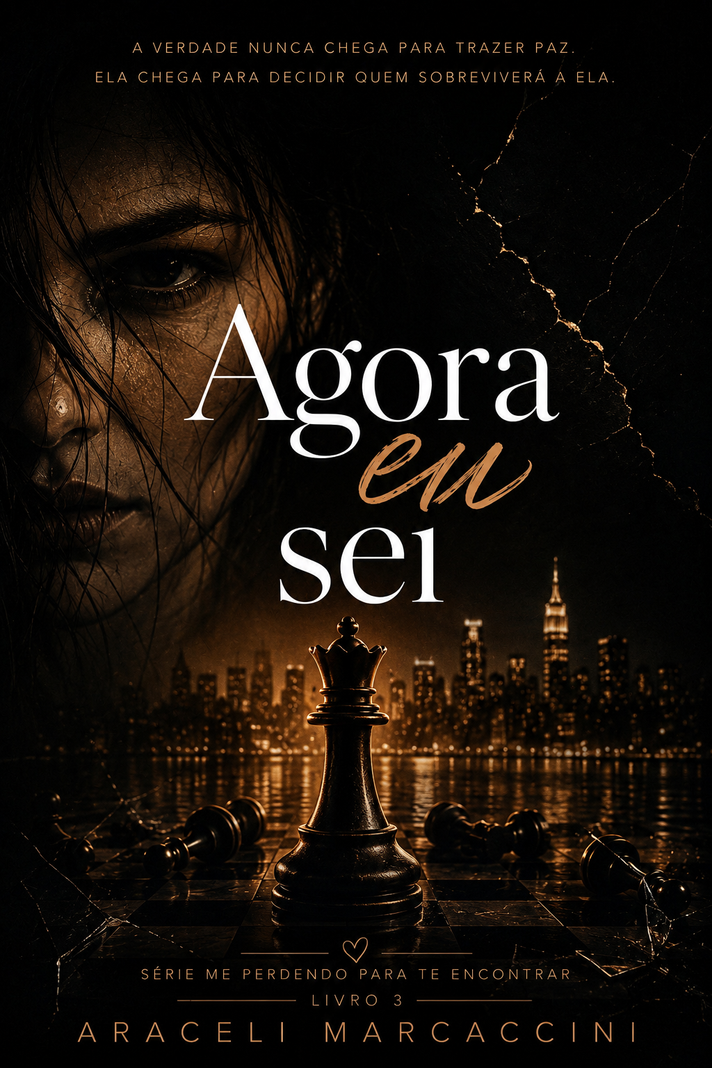 Capa de Agora Eu Sei, de Araceli Marcaccini